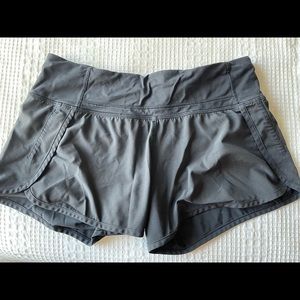 Black lululemon shorts